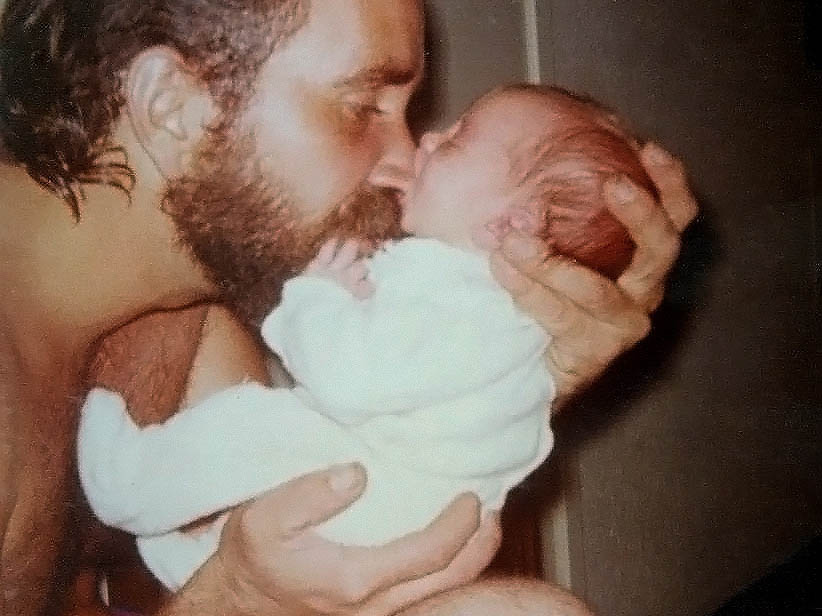 My dad and I when I was a baby